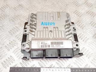 блок управления двигателем Peugeot 3008 1 поколение 2011, 1.6 л., дизель, робот, передний привод, правый руль, 9666681180, S180123006, 9677243580