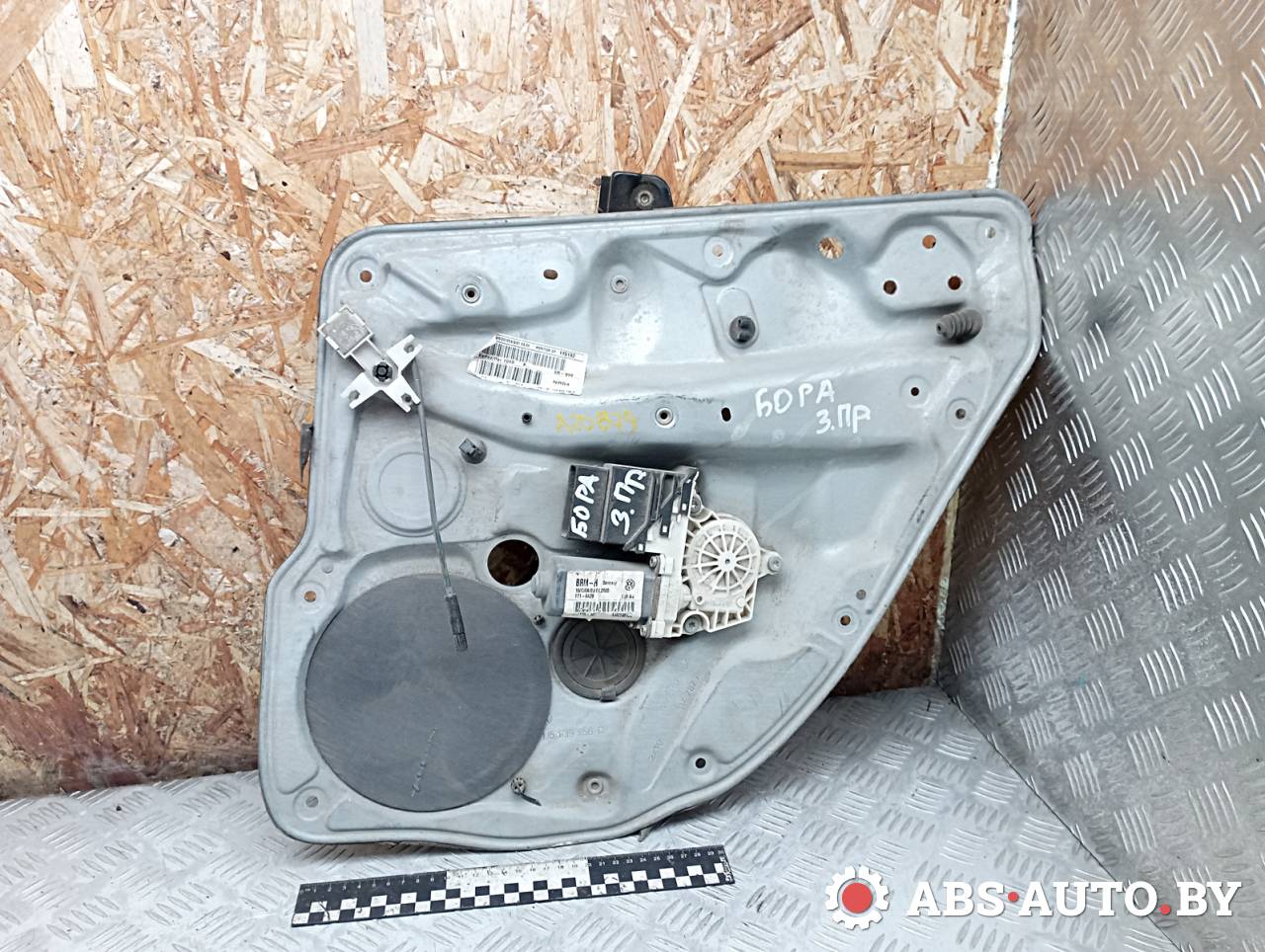 стеклоподъемник электрический задний правый Volkswagen Bora 1 поколение 2004, 1J4959812C, 1J5839730G, 1J5839756C - фото №1