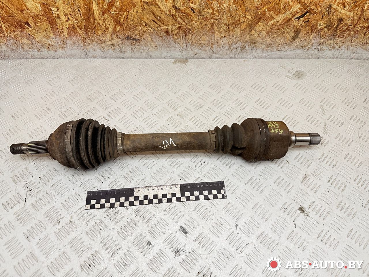 полуось передняя левая (приводной вал, ШРУС) Peugeot 407 1 поколение 2004, RHR 10DYVD, МКПП, передний привод, 9644292880, 3272SF, 3272NQ, 3272GL, 3272NP, 71792565, 1497187080, 3272SE, 9812139780 - фото №1