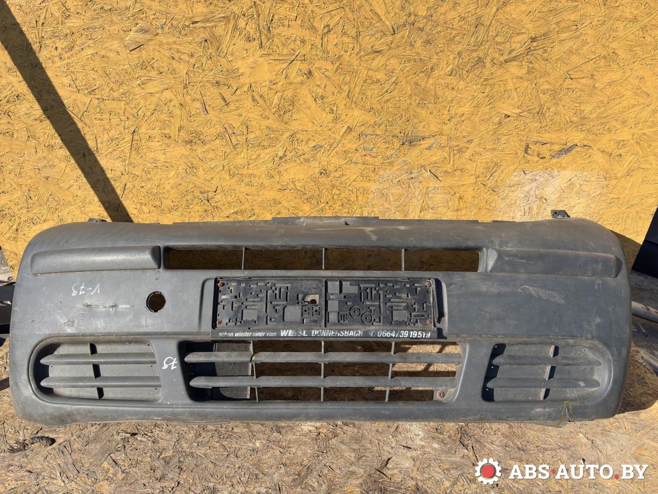 бампер передний Renault Trafic 2 поколение 2003, 1.9 л., F9Q 760, дизель, МКПП, микроавтобус - фото №1