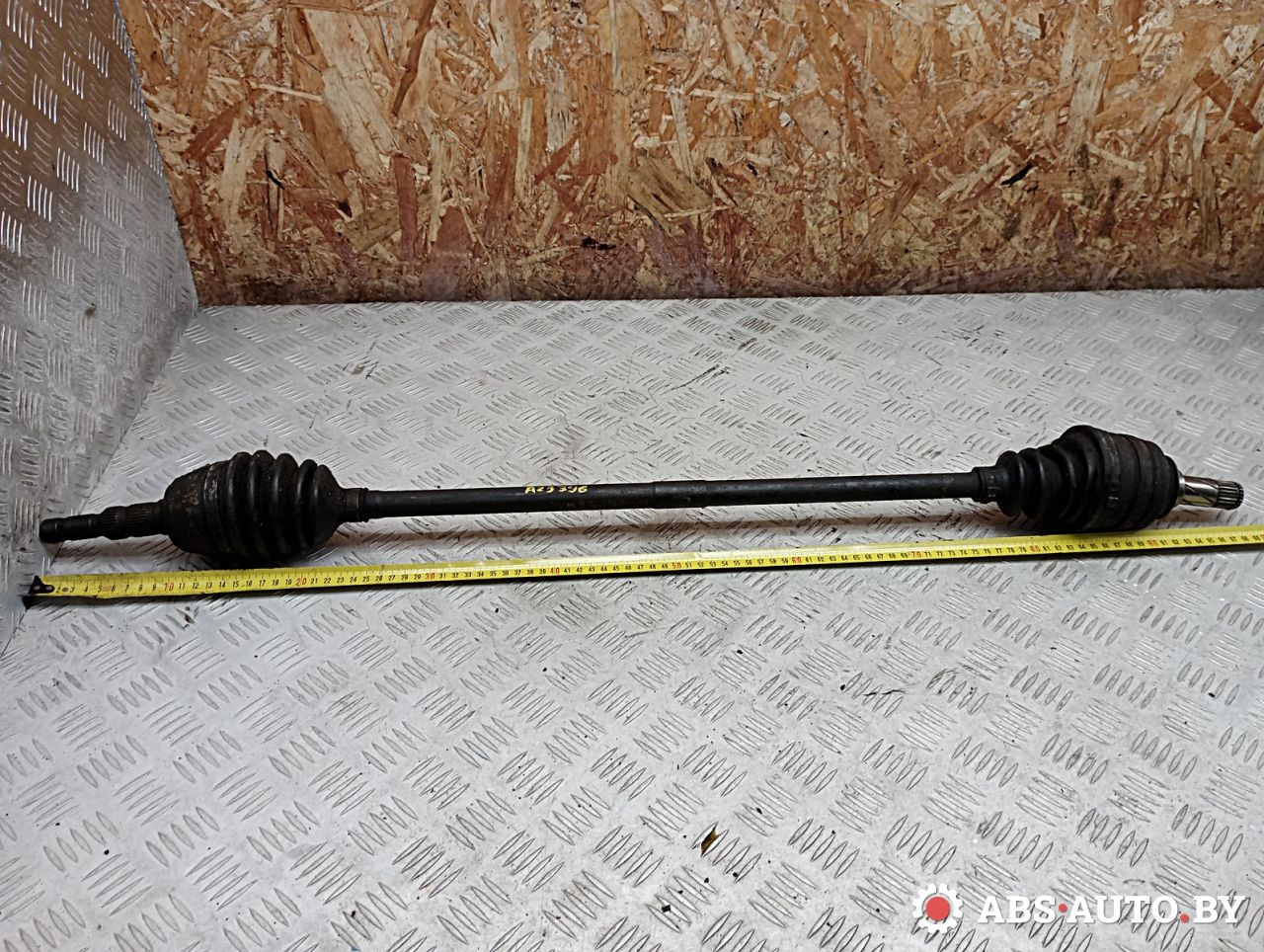 полуось передняя правая (приводной вал, ШРУС) Opel Astra G 2004, 1.6 л., бензин, 374769, 374322, 13243461, 93184256, 90538603, 9117408 - фото №1