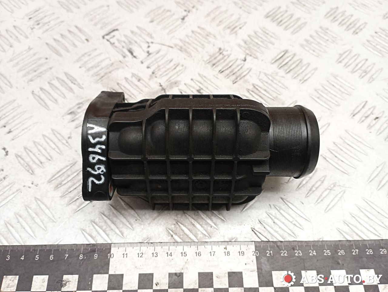 патрубок интеркулера Citroen C4 Picasso 1 поколение 2011, 1.6 л., 9HR (DV6C), дизель, МКПП, правый руль, 9687261180 - фото №1