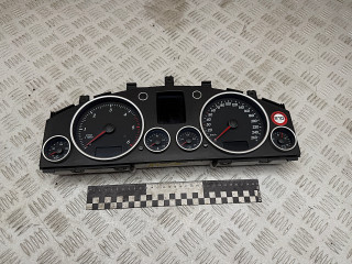 щиток приборов (приборная панель) Volkswagen Touareg 1 поколение 2006, 2.5 л., BAC, дизель, МКПП, внедорожник 5 дв., 7L6920871K, 0263655110