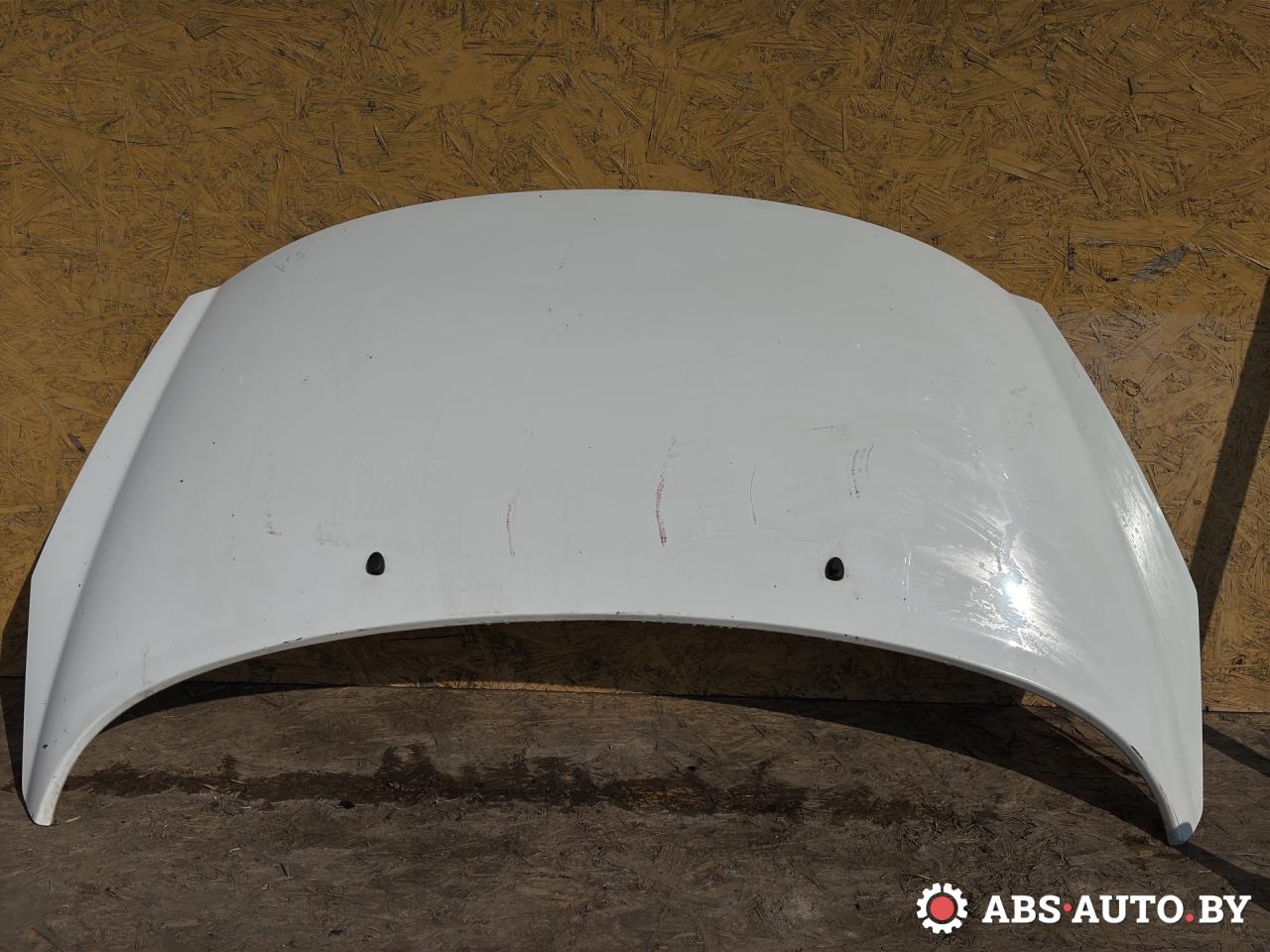 капот Peugeot 207 1 поколение 2006, 1.6 л., 9HZ (DV6TED4), дизель, МКПП, хетчбэк 5 дв., 5206AY, 5206EC, 5206ER, 5206FA, 5206FG, 5206JJ, 5206JK, 5207AY - фото №1