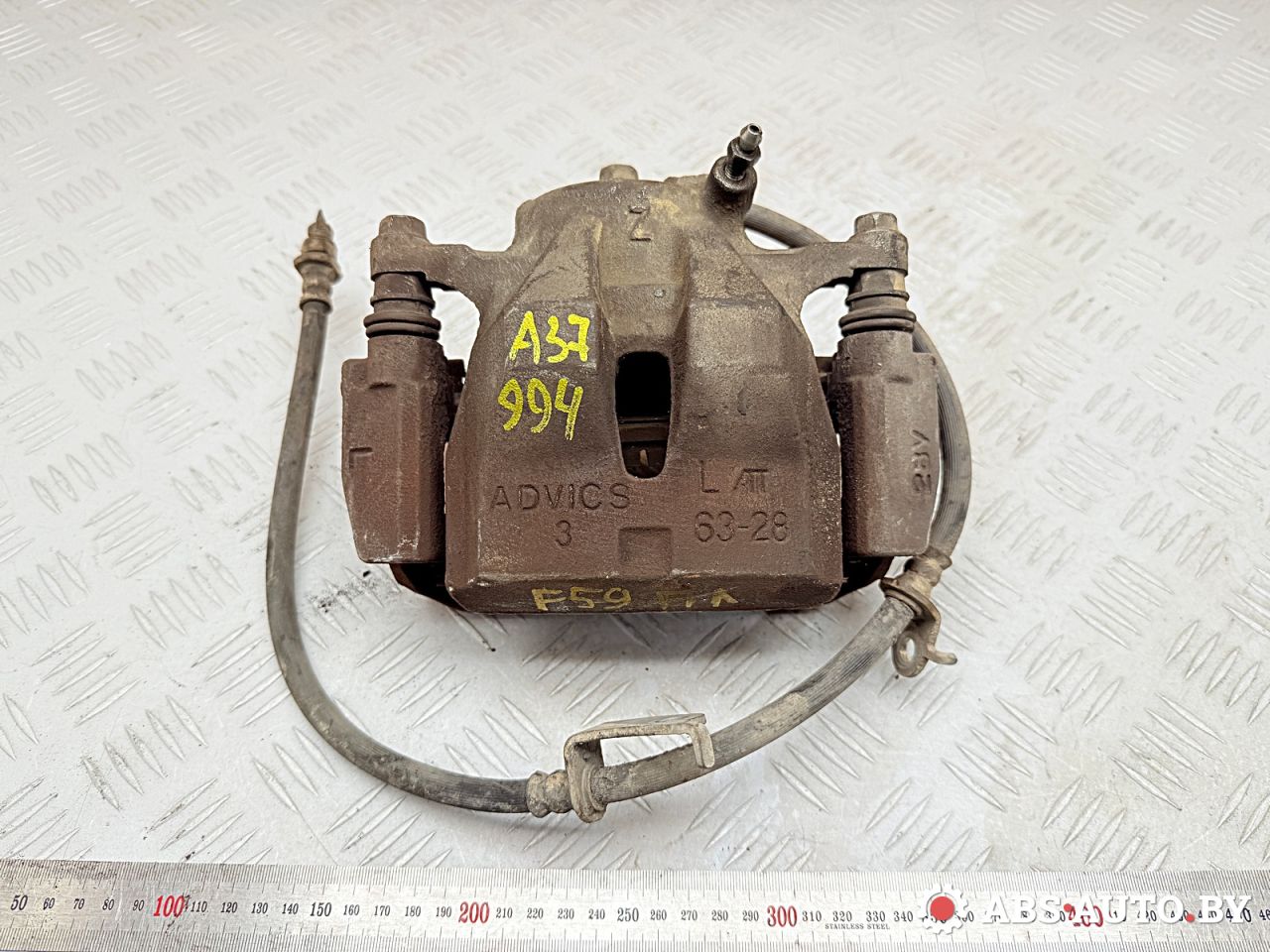 суппорт передний левый Toyota RAV4 3 поколение (XA30) 2007, 2.2 л., 2AD-FTV, дизель, МКПП, внедорожник 5 дв., 4775042090, 4775042091, 0986134483, F83284, BNZ1037ZP, BNZ1037ZW, PBRC314, BCS717, 561N10283Z - фото №1