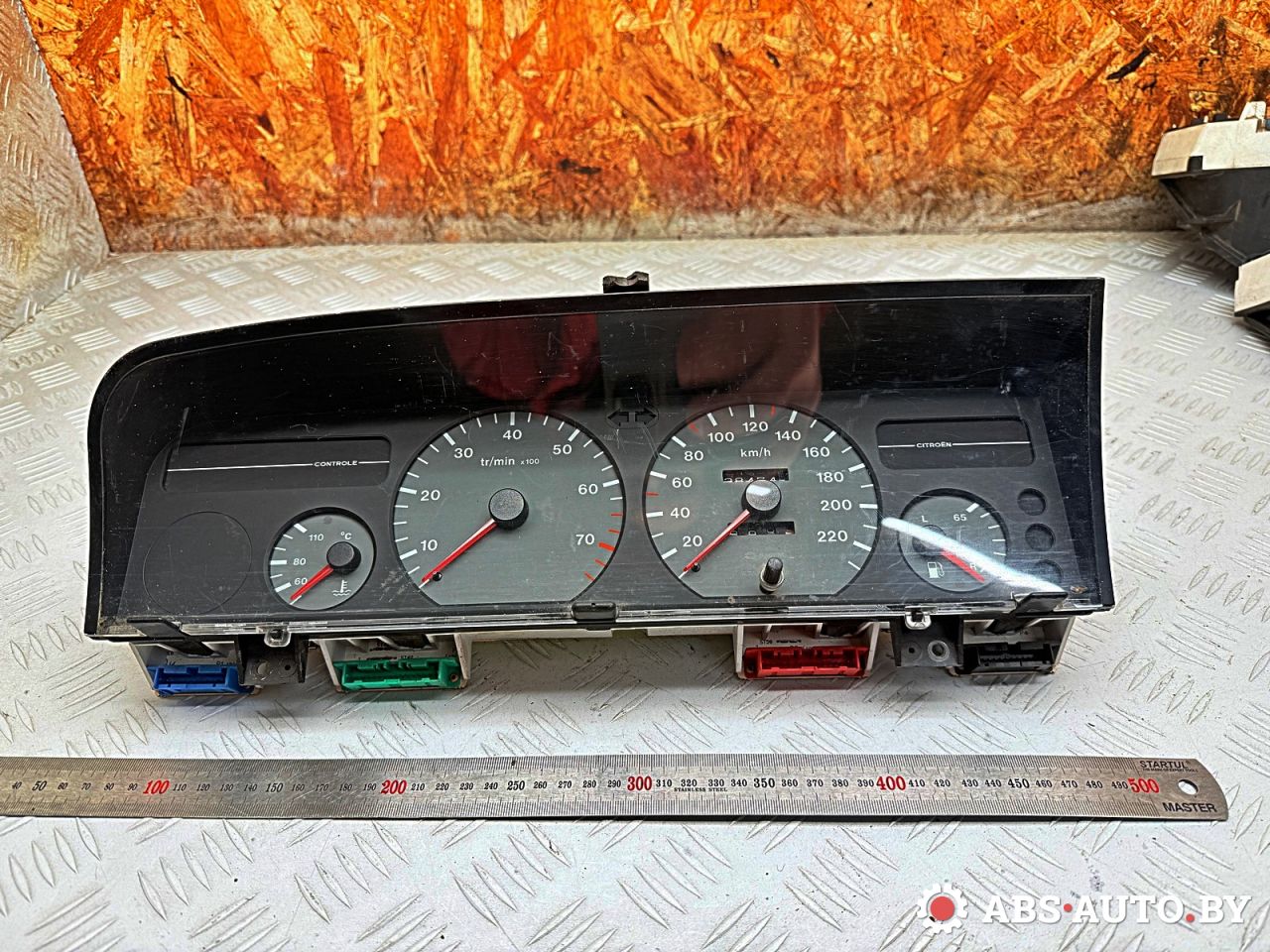 щиток приборов (приборная панель) Citroen Xantia 1 поколение 1996, бензин, 9613656080, 215556168, 2157249300, 215762972, 215555041 - фото №1