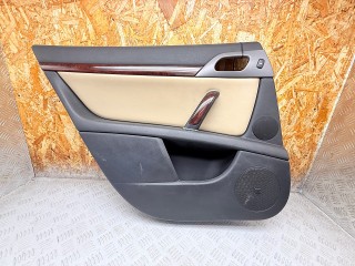 обшивка двери задняя левая Peugeot 407 1 поколение 2004, 2.0 л., RHR (DW10BTED4), дизель, МКПП, универсал, 96538153EX, 9645551077