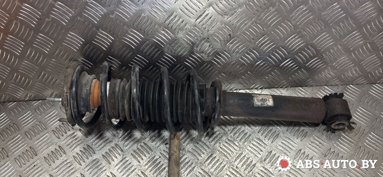 стойка амортизатора Peugeot 407 1 поколение 2007, 1.6 л., 9HZ (DV6TED4), дизель, МКПП, универсал, передний привод - фото №1