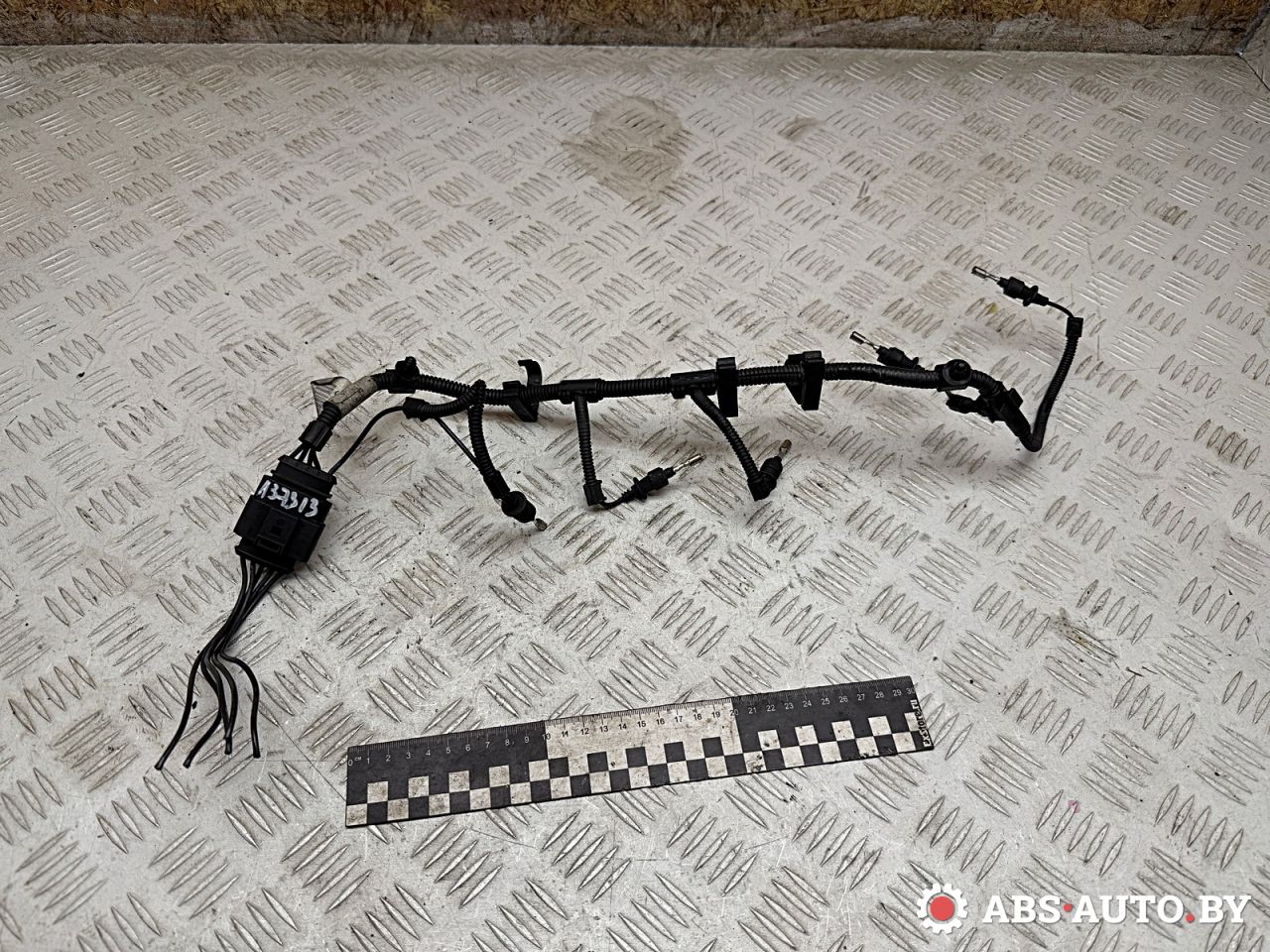 Проводка (планка) свечей накала Volkswagen Touareg 1 поколение 2006, 2.5 л., BAC, дизель, МКПП, внедорожник 5 дв., 070971277 - фото №1