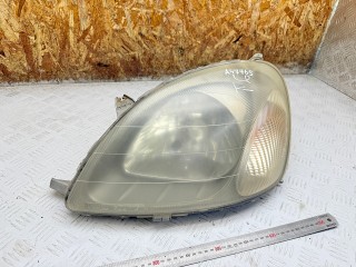 фара левая Toyota Yaris P1 2002, 1.4 л., 1ND-TV, дизель, МКПП, хетчбэк 5 дв.