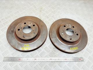 диск тормозной передний Toyota RAV4 3 поколение (XA30) 2008, 2.2 л., D-4D, 2AD-FTV, дизель, МКПП, внедорожник 5 дв., 4351242090