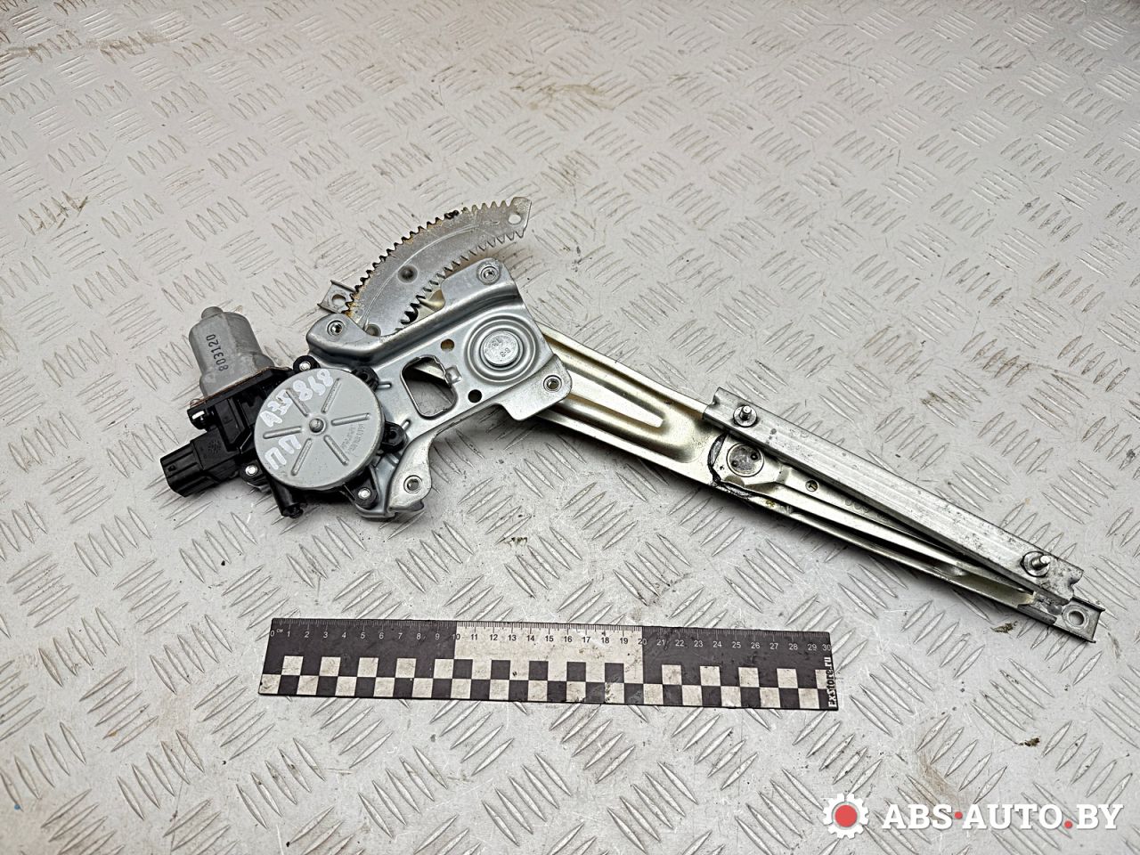 стеклоподъемник электрический передний правый Peugeot 4007 1 поколение 2011, 2.2 л., 4HN (DW12MTED4), дизель, МКПП, внедорожник 5 дв., правый руль, 5713A086 - фото №1