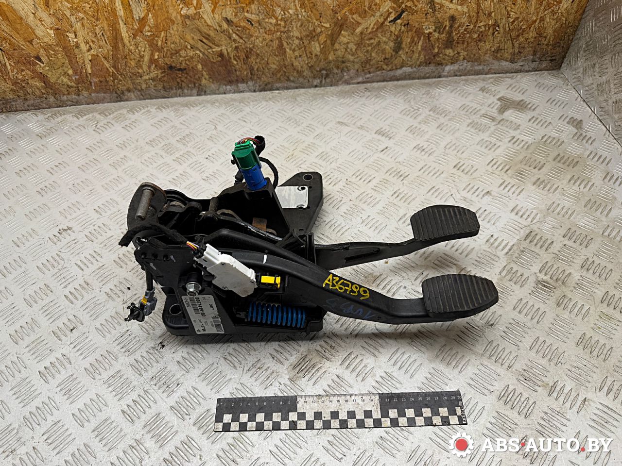 узел педальный (блок педалей) Citroen C5 2 поколение 2010, 2.0 л., RHR (DW10BTED4), дизель, МКПП, универсал, 9667419180 - фото №1