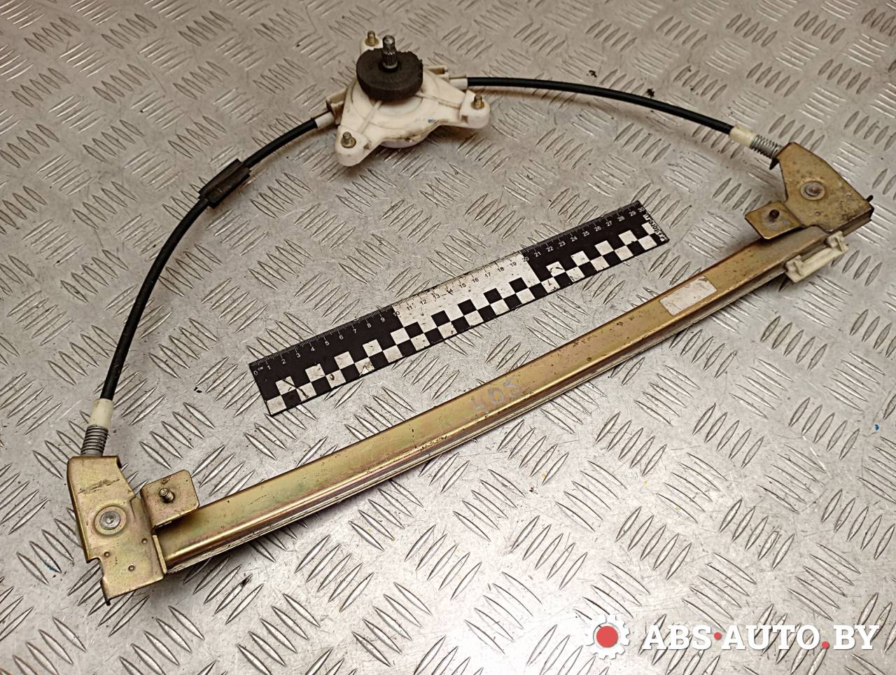 стеклоподъемник задний левый Peugeot 405 1 поколение 1996 - фото №1