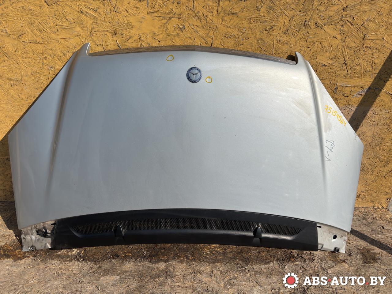 капот Mercedes-Benz A W169 2 поколение (2004-2008) 2004, 2.0 л., M 266.960, бензин, МКПП - фото №1