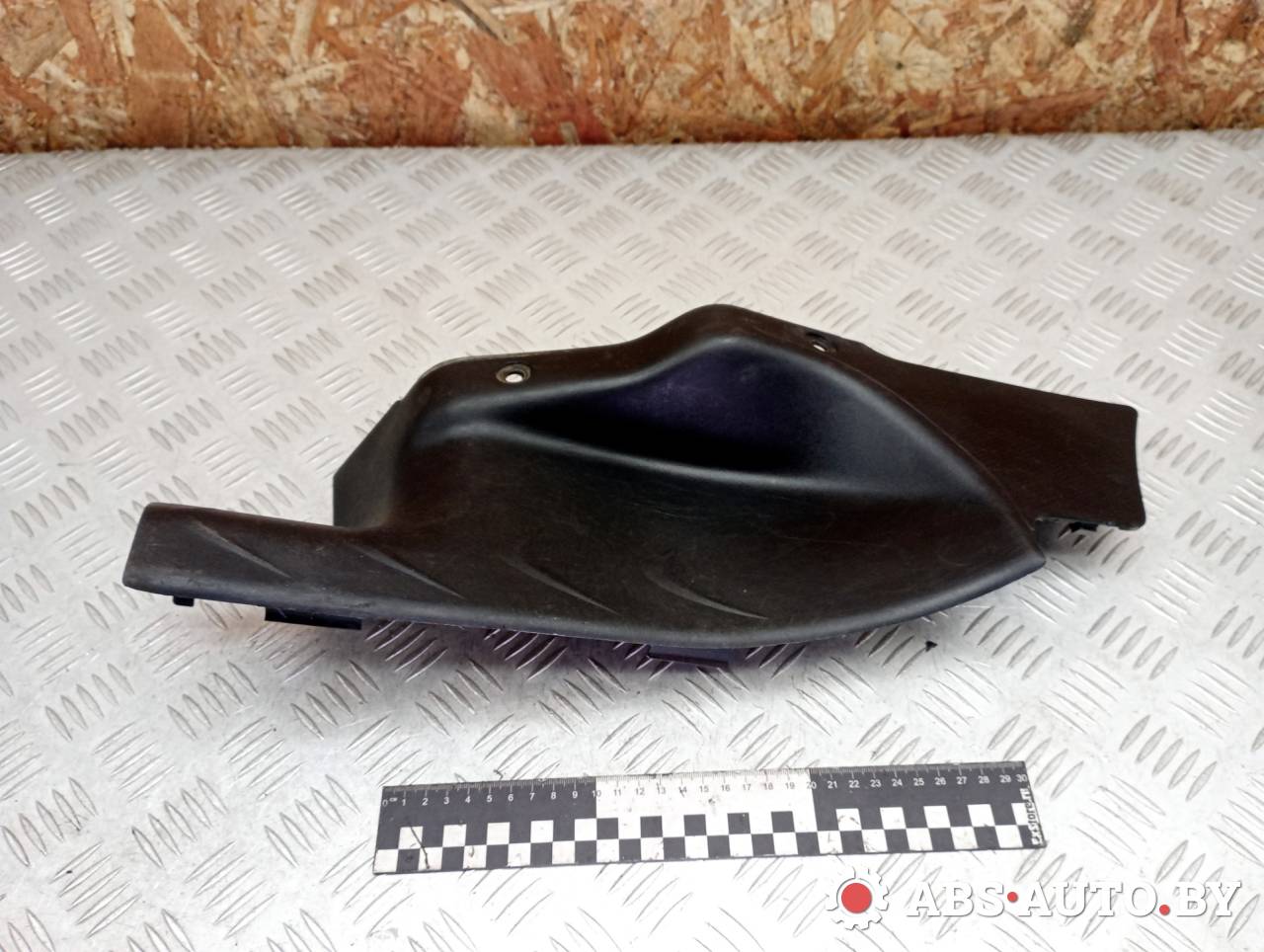 накладка на порог Peugeot 4007 1 поколение 2009, 2.2 л., дизель, МКПП, полный подключаемый привод, правый руль, 7656A037 - фото №1