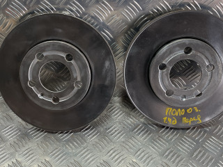 диск тормозной передний Volkswagen Polo 4 поколение (2001 - 2005), 1.4 л., дизель