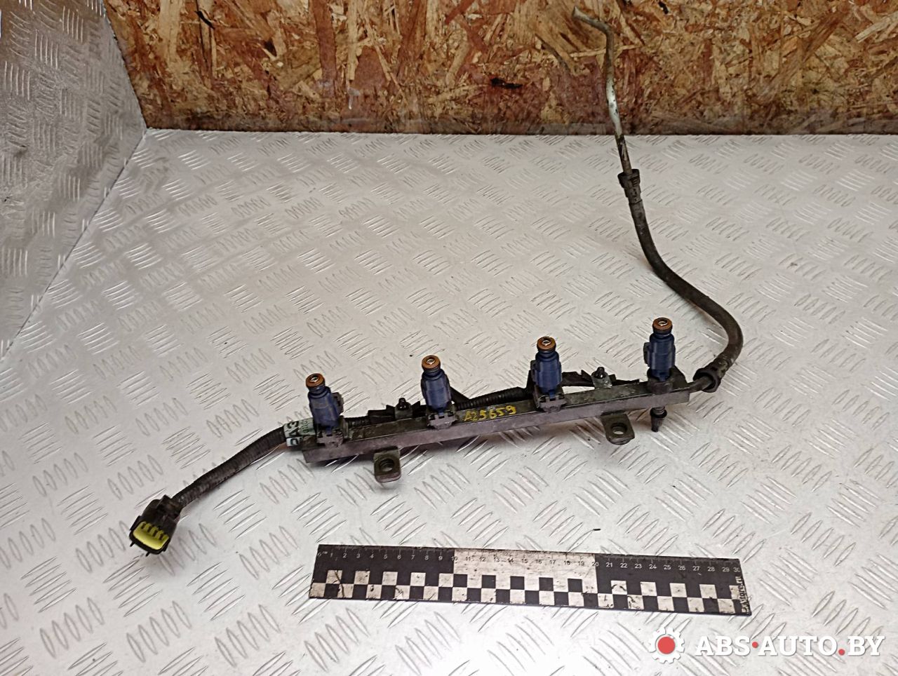 топливная рампа Kia Shuma 1 поколение 2000, 1.5 л., бензин, 0K2A313250, 0K2A367080, 0280155808 - фото №1