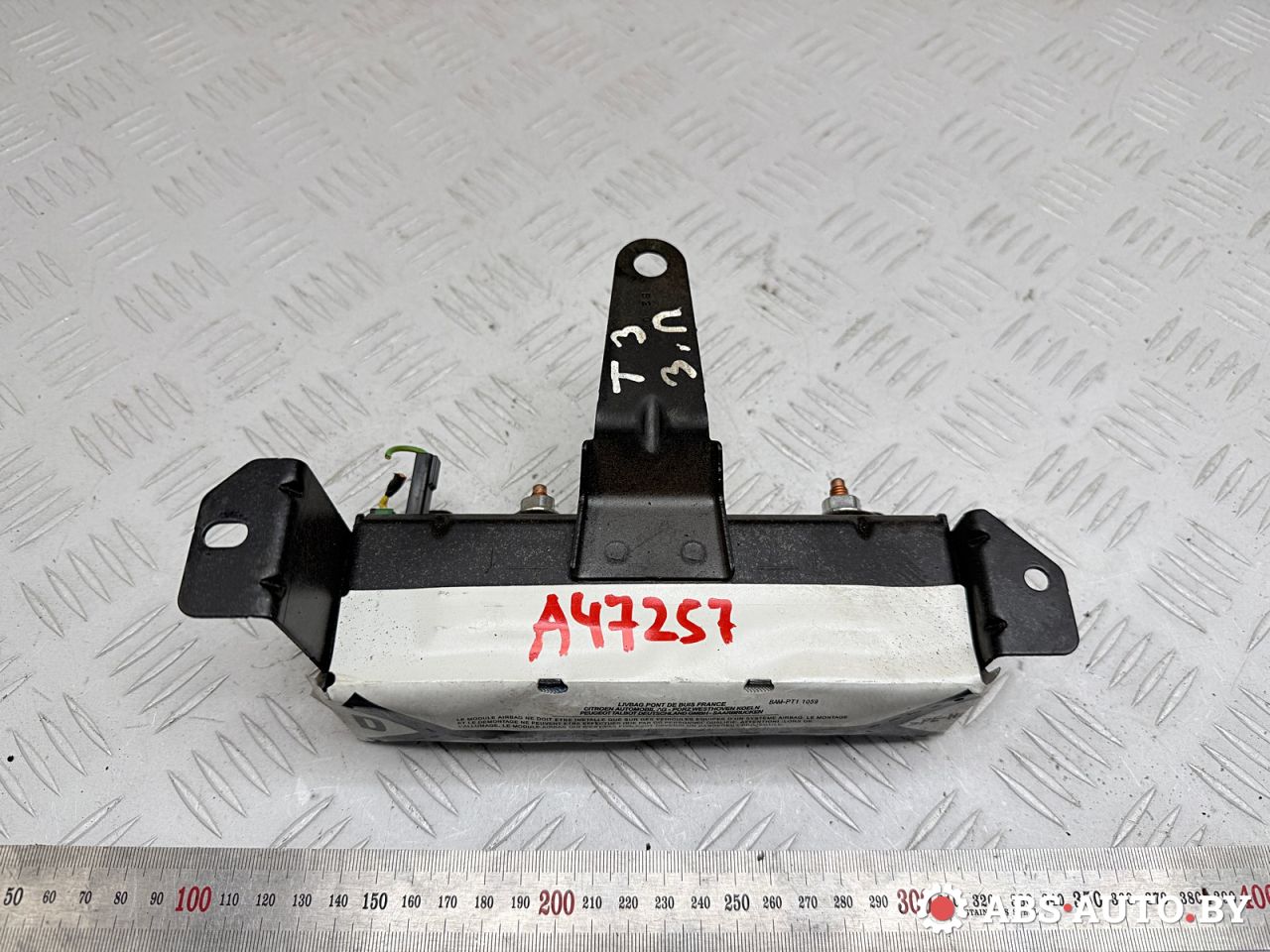 подушка безопасности дверная Peugeot 407 1 поколение 2007, 2.2 л., дизель, универсал, 9647923680 - фото №1