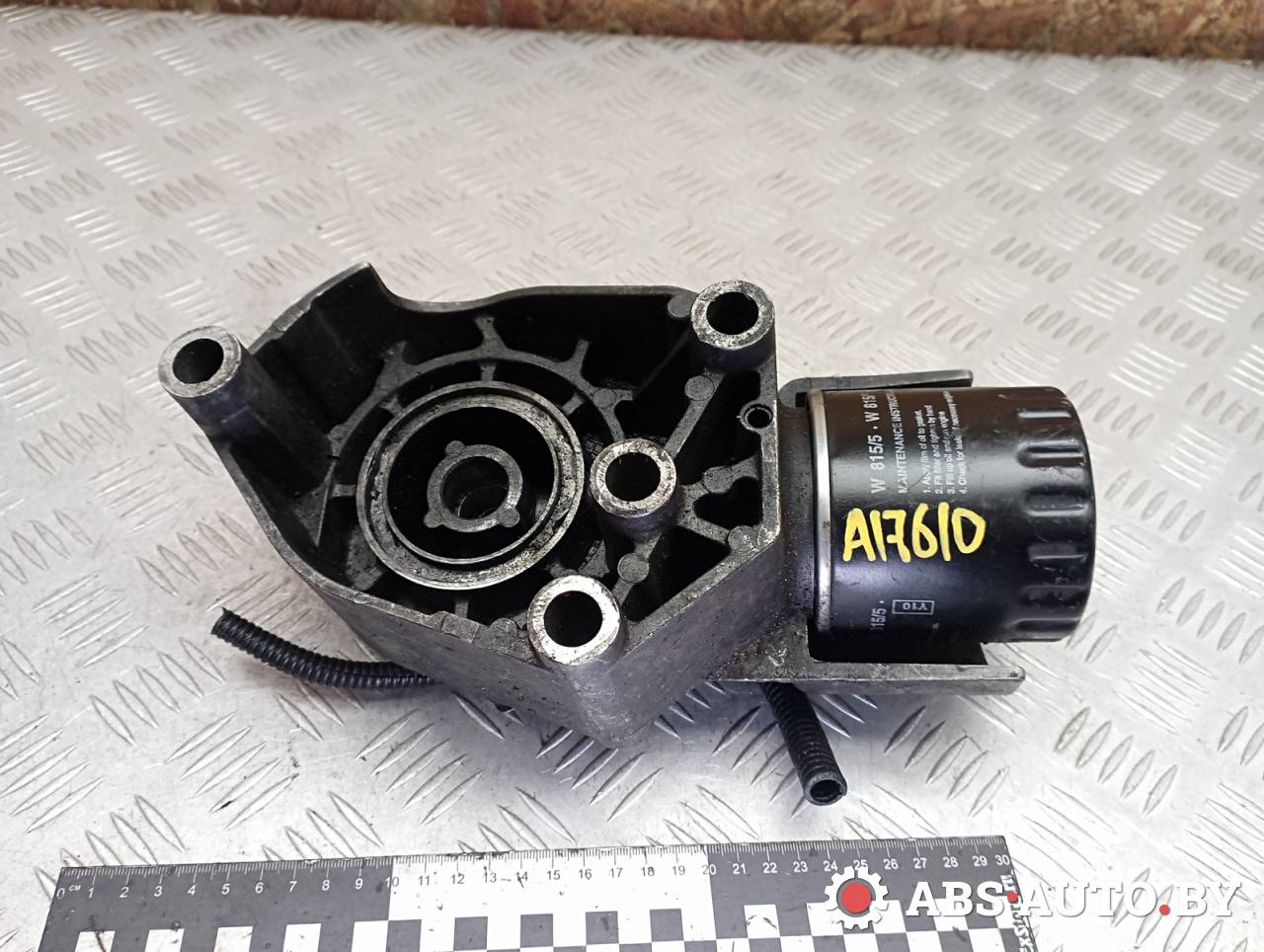 корпус масляного фильтра Renault Safrane 1 поколение 1996, 2.1 л., дизель, 7700854011 - фото №1