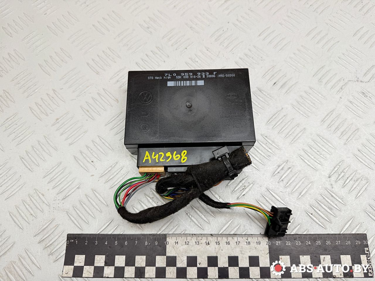 блок комфорта Volkswagen Touareg 1 поколение 2006, 3.0 л., BKS, дизель, АКПП, внедорожник 5 дв., полный привод, 7L0959933F, 5DK00841626 - фото №1