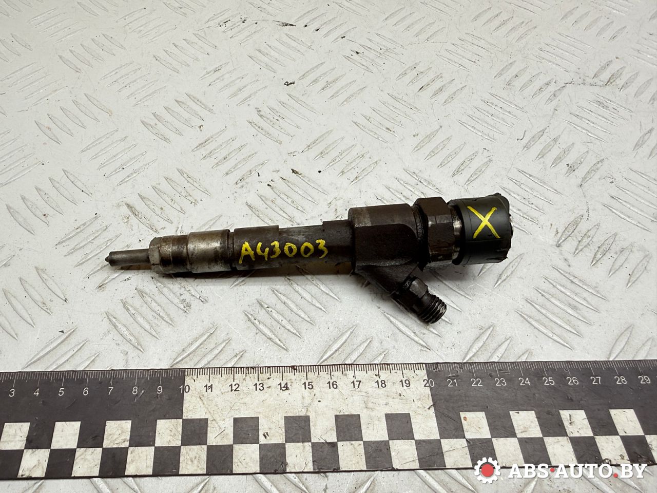 форсунка Renault Scenic RX4 1 поколение 2002, 1.9 л., F9Q 740, дизель, МКПП, полный привод, 7700111014, 0445110021, 0445110056, 0445110146, 0986435007, 0986435087, 7700107154, 7700107165, 8200212715, 8200238528, 91160179, 93169139, 93183595 - фото №1