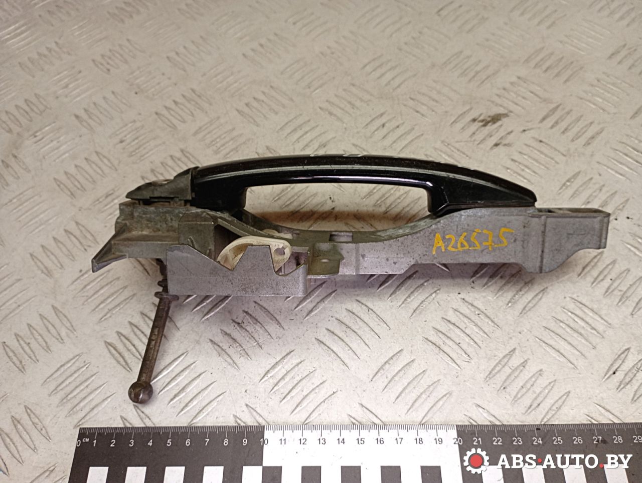 ручка наружная Peugeot 407 1 поколение 2006, 2.0 л., RFN (EW10J4), бензин, универсал, 9653401680 - фото №1