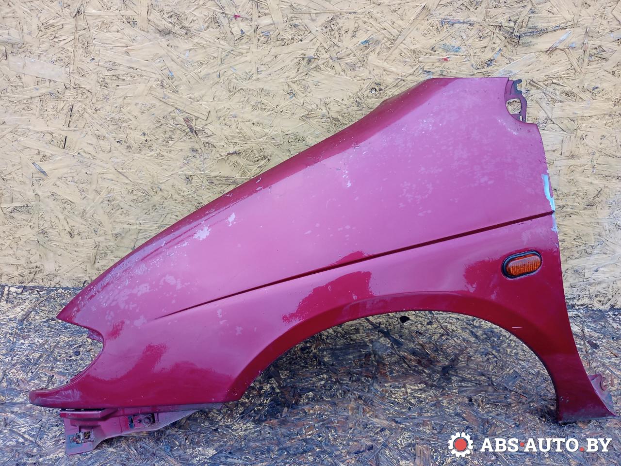 крыло переднее левое Renault Scenic 1 поколение 1997, 2.0 л., F3R 796, бензин, МКПП - фото №1