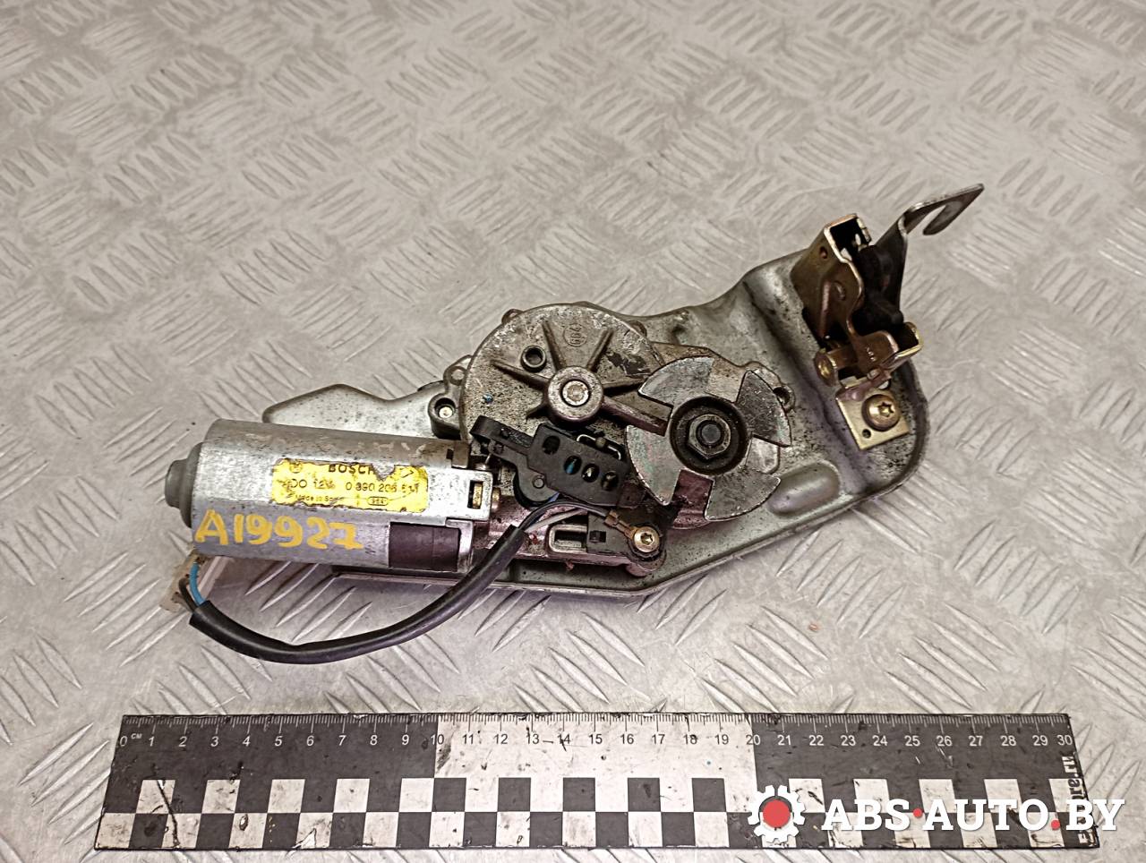 моторчик заднего стеклоочистителя (дворника) Renault Laguna 1 поколение 1996, 7700831512, 1397020052, 0390206511 - фото №1