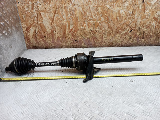 полуось передняя правая (приводной вал, ШРУС) Volkswagen Touran 1 поколение [рестайлинг] 2008, 2.0 л., дизель, 1K0407104E