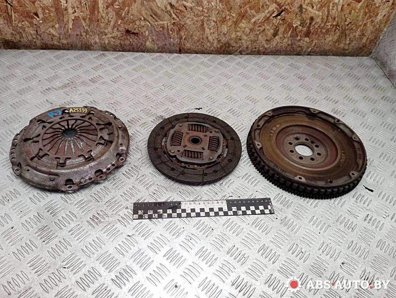 комплект сцепления Peugeot 307 1 поколение 2004, 2.0 л., МКПП, хетчбэк 5 дв., 9662865280, 10775DEF205, WF5080, 101790 - фото №1