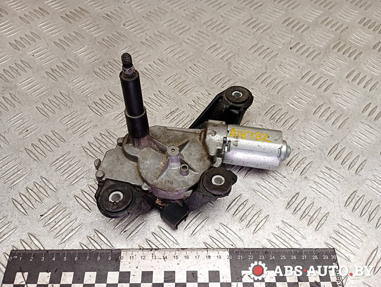 моторчик заднего стеклоочистителя (дворника) Renault Megane 3 поколение 2009, 287100007R, 0390201847 - фото №1