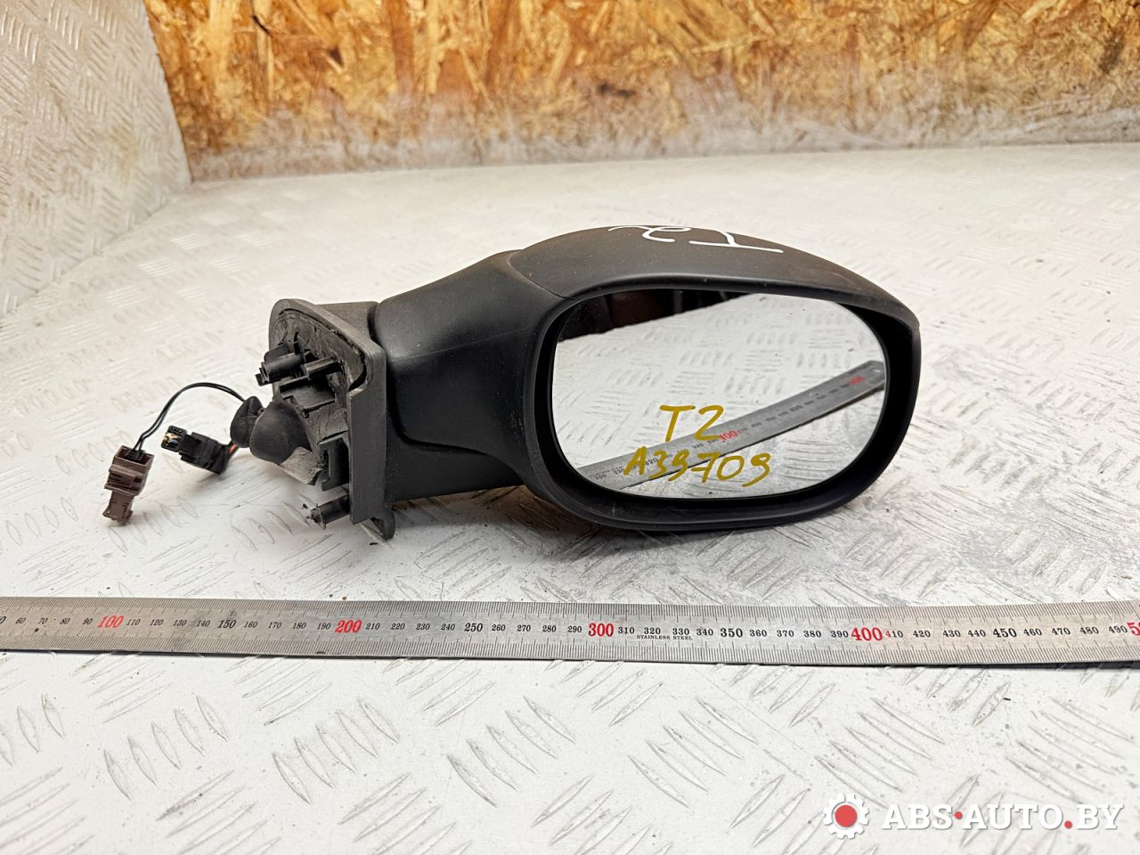 зеркало наружное правое Citroen C3 1 поколение 2003, 1.4 л., 8HY (DV4TED4), дизель, МКПП, передний привод, E2011019, E2011030, E2012026, E20103024 - фото №1