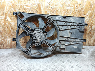 вентилятор радиатора Peugeot Bipper 1 поколение 2010, 1.4 л., 8HS (DV4TED), дизель, АКПП, правый руль, 51780660, 51780665, 51805806