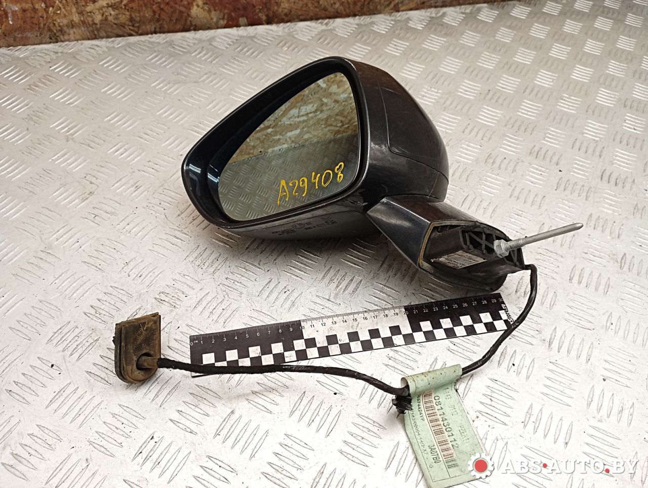 зеркало наружное левое Citroen C5 2 поколение 2008, 2.0 л., дизель, МКПП, седан, E20207156, 96574424YP - фото №1