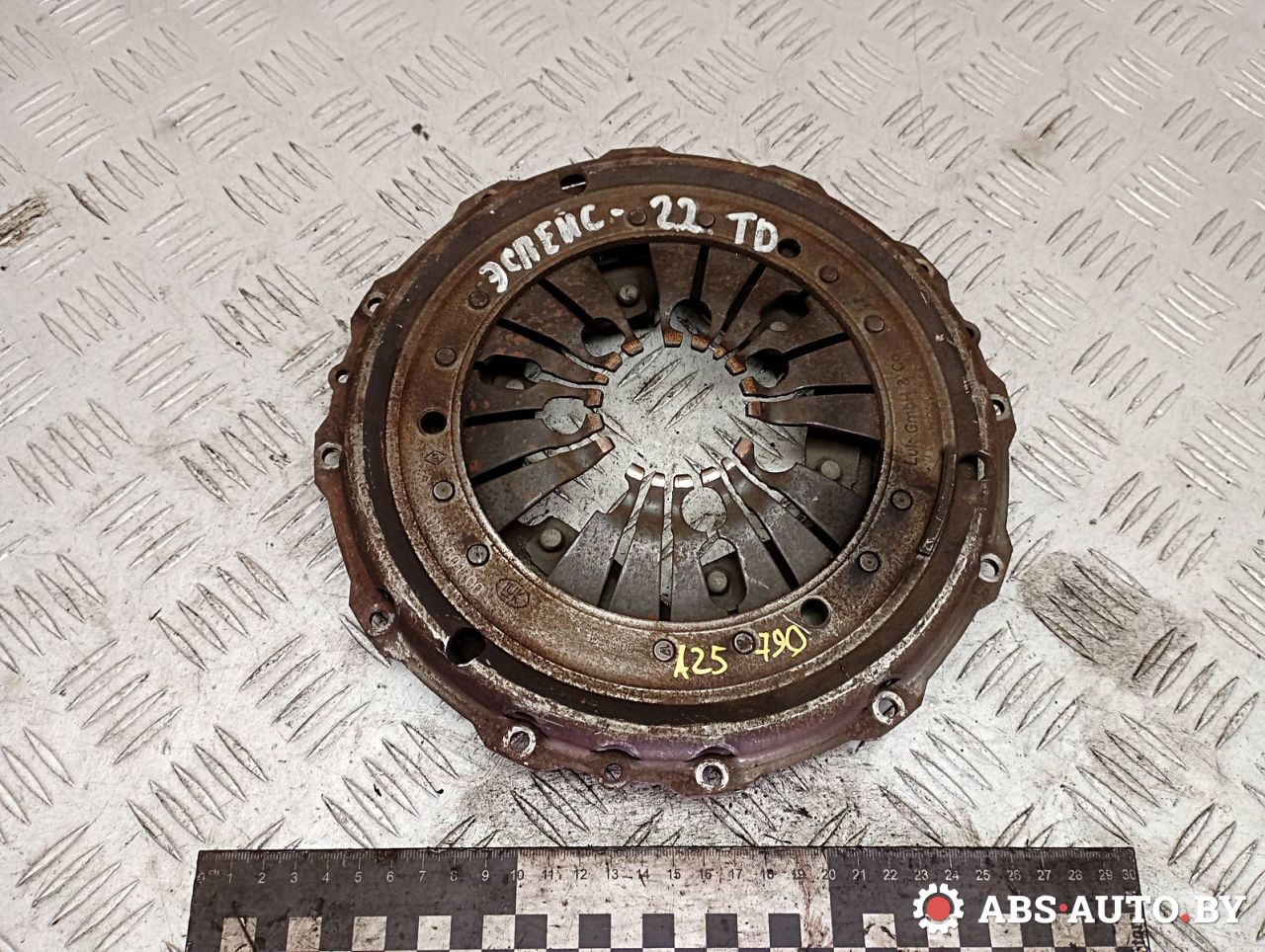 корзина сцепления Renault Espace 3 поколение 2001, 2.2 л., дизель, B01600, 023B0100, 1023B0100 - фото №1