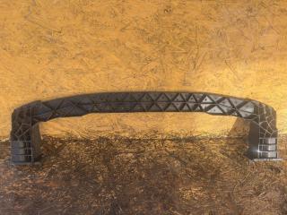 усилитель бампера переднего Citroen C5 2 поколение 2010, 2.0 л., RHR (DW10BTED4), дизель, МКПП, универсал, 9660501380