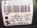 фара левая Peugeot 308 T9 2014, 1.6 л., дизель, МКПП, хетчбэк 5 дв., правый руль, 030128760100, 9800553280 - фото №8