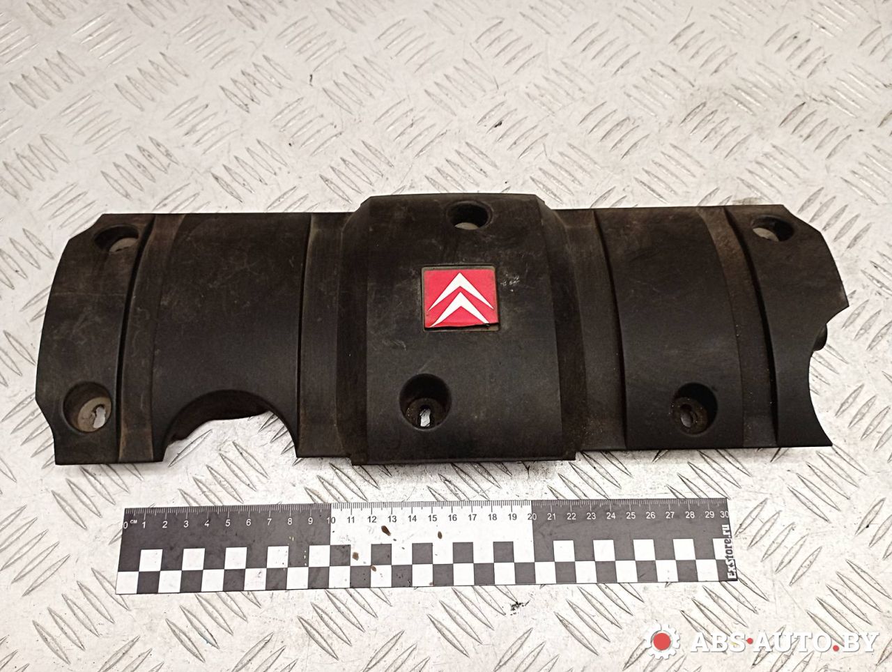 декоративная крышка двигателя Citroen C4 1 поколение 2006, 1.6 л., бензин, МКПП, 96386021801B, 9638602180 - фото №1