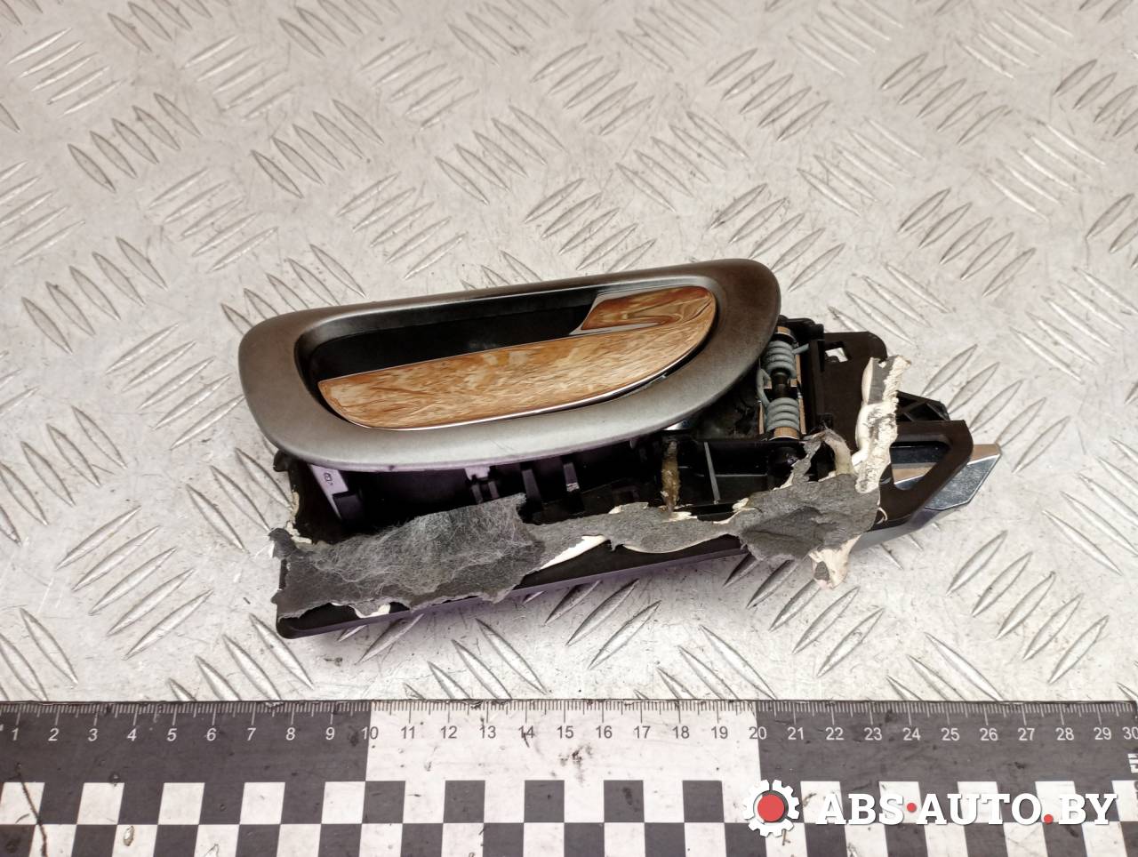 ручка внутренняя задняя правая Peugeot 307 1 поколение 2004, 2.0 л., МКПП, хетчбэк 5 дв., 9643604477 - фото №1