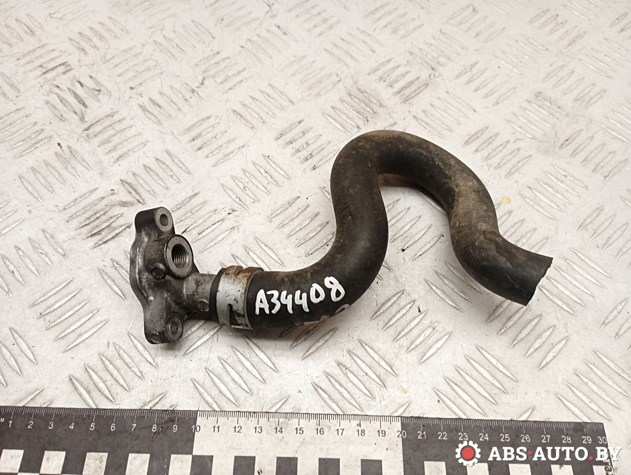 фланец (тройник) системы охлаждения Honda Civic 8 поколение 2008, 2.2 л., N22A2, дизель, МКПП, хетчбэк 5 дв., правый руль, 19425RJLE00 - фото №1