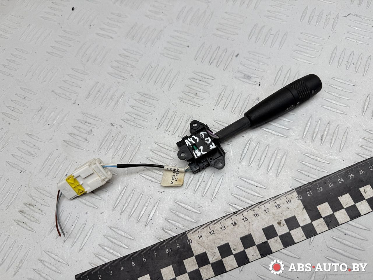 переключатель круиз-контроля Peugeot 607 1 поколение 2002, 2.2 л., 3FZ (EW12J4), бензин, МКПП, седан, 96318293ZL, 34438901 - фото №1