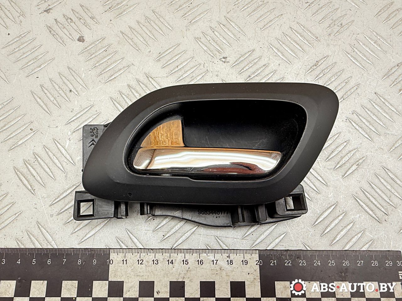 ручка внутренняя задняя левая Peugeot 5008 1 поколение 2013, 1.6 л., дизель, робот, правый руль, 9683446877, 9683446177, 1905002 - фото №1