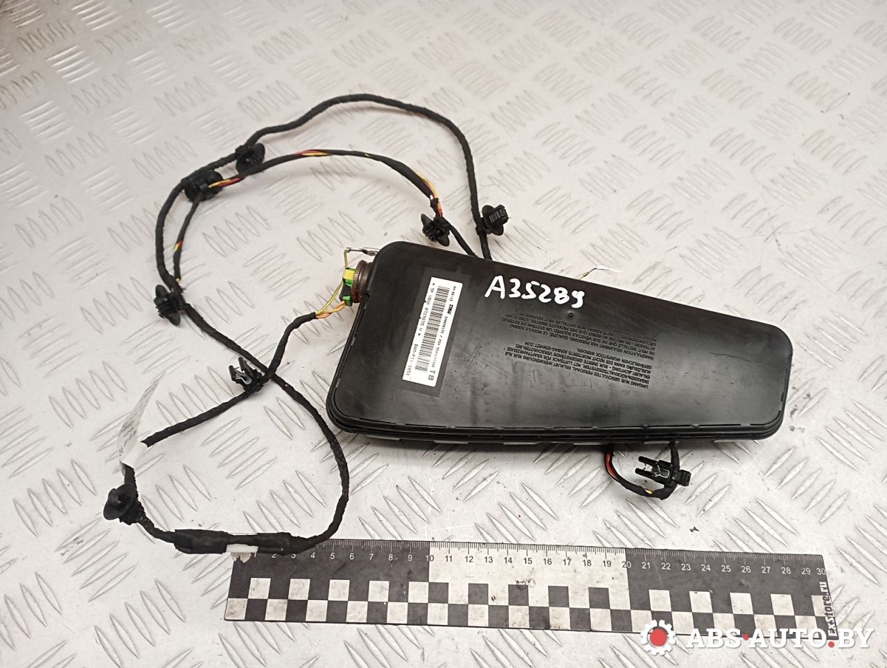 подушка безопасности сиденья Peugeot 5008 1 поколение 2013, 1.6 л., дизель, робот, правый руль, 9684602380, 34069622, 34069617C - фото №1