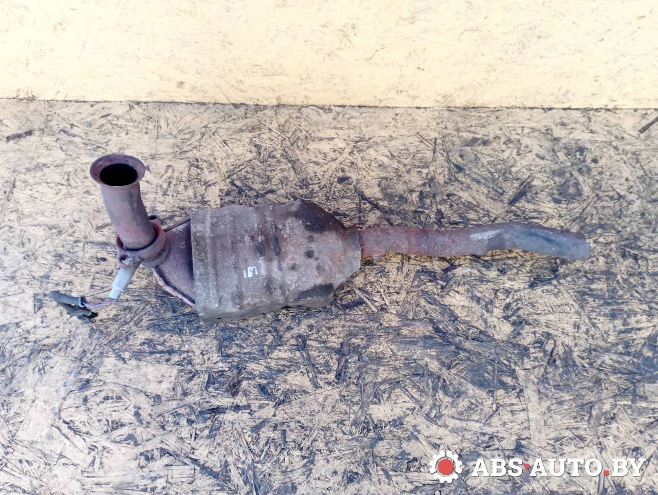 катализатор Renault Scenic 1 поколение 1998, 1.6 л., бензин, МКПП - фото №1