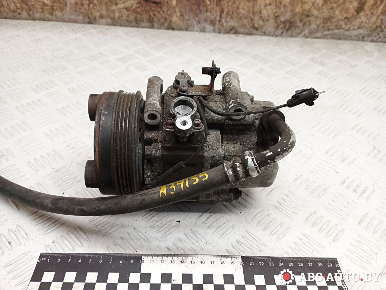 компрессор кондиционера Suzuki Grand Vitara 2 поколение 2008, 1.6 л., M16A, бензин, МКПП, внедорожник 3 дв., 9520164JA0, H09A0AN4AB - фото №1