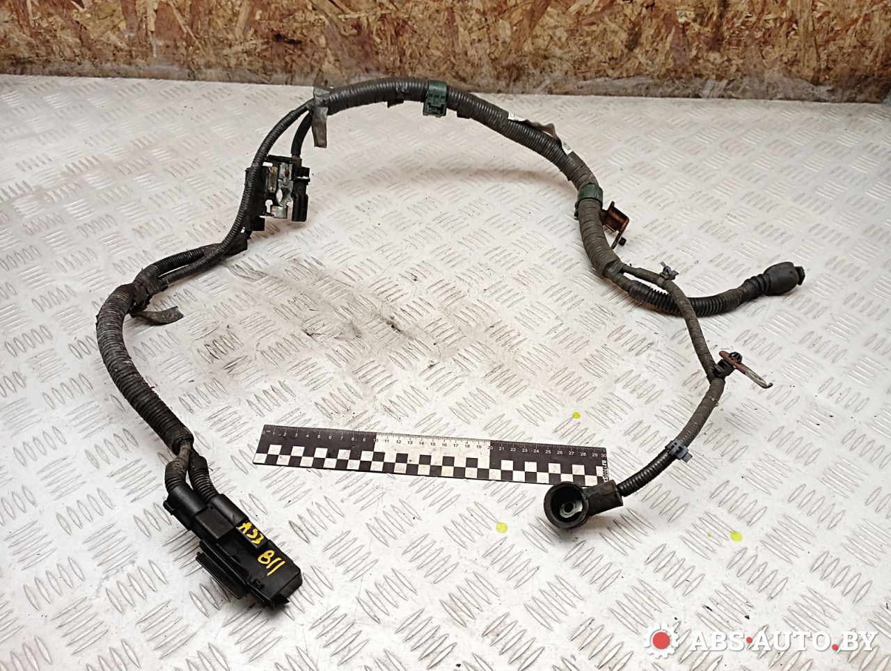 Силовой провод аккумулятора Honda Civic 8 поколение 2008, 2.2 л., N22A2, дизель, МКПП, хетчбэк 5 дв., правый руль, 32111RSRE100 - фото №1