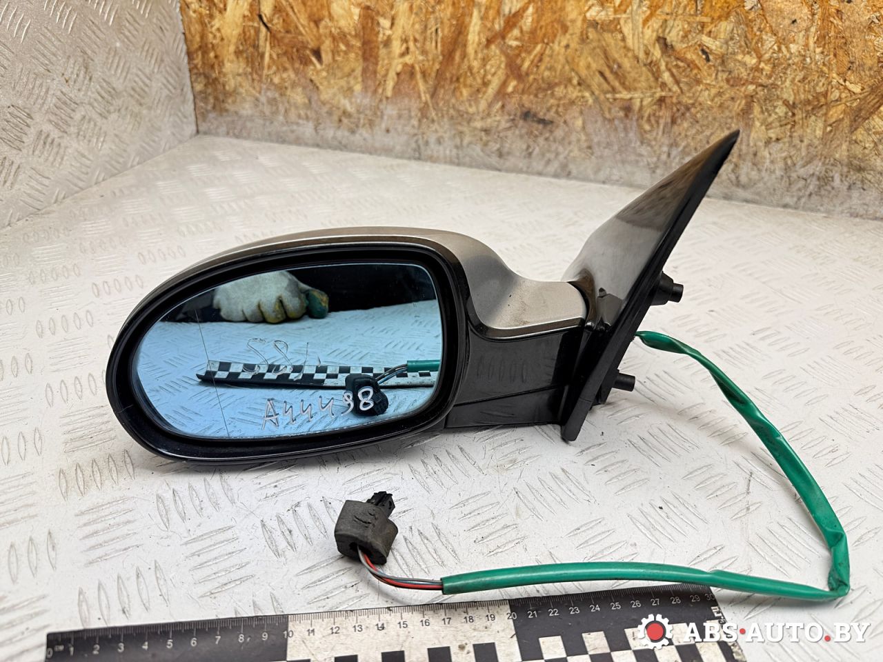 зеркало наружное левое Citroen C5 1 поколение 2002, 2.0 л., RHZ (DW10ATED), дизель, АКПП, E2019013 - фото №1