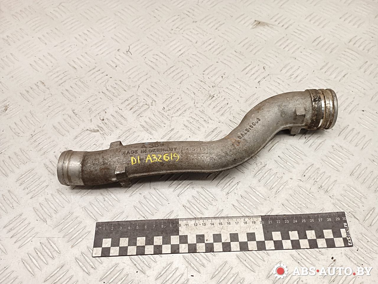 трубка охлаждающей жидкости Porsche Cayenne 955 2006, 4.5 л., M 48.00, бензин, АКПП, 94810604907 - фото №1