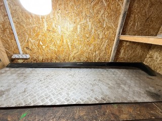 Накладка на порог наружная правая Audi A6 4G/C7 2012, универсал, 4C0853860D, 4G0853856G